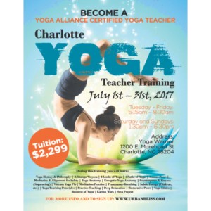 Charlotte Yoga Teacher Training